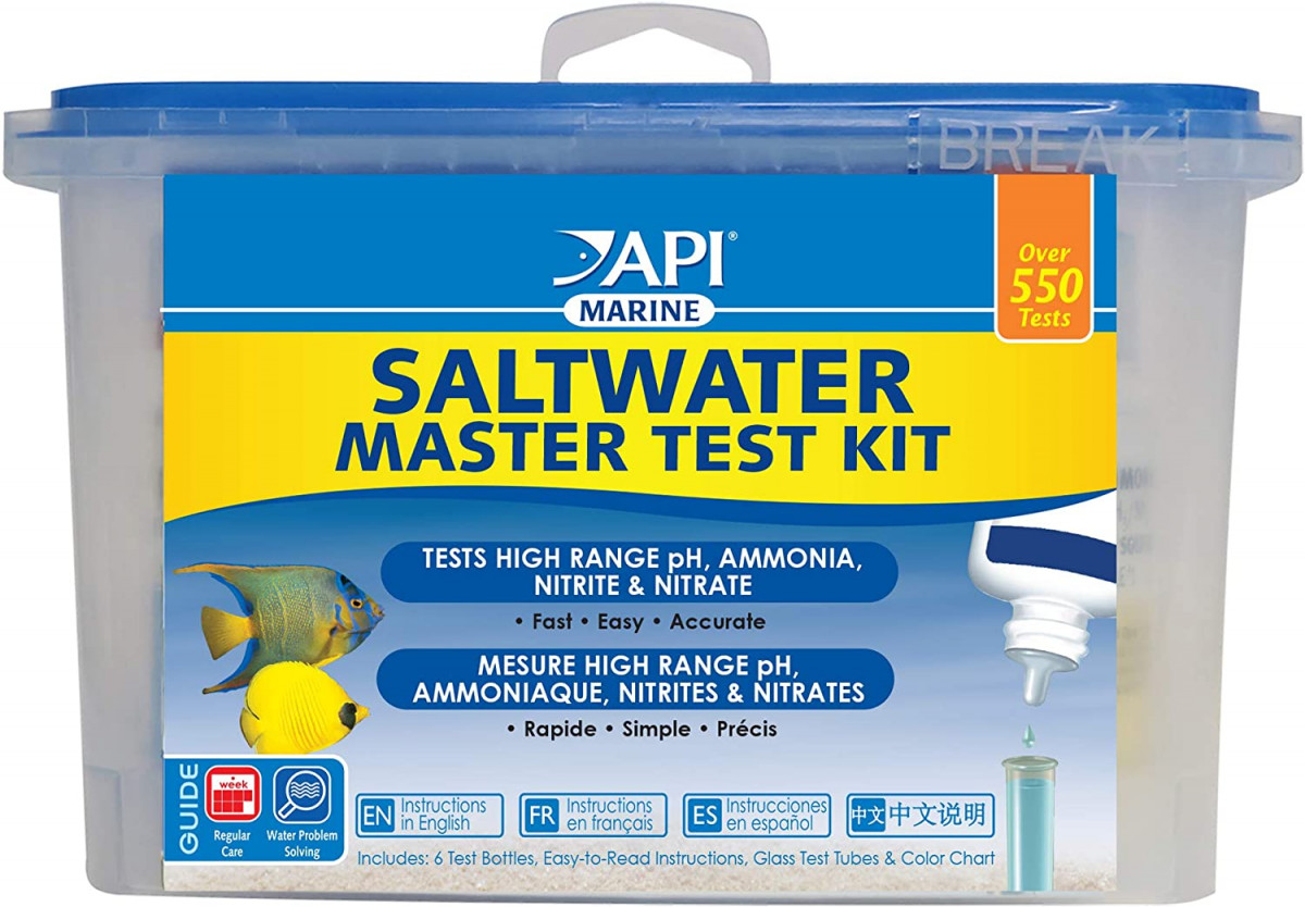 Marine fish care kit - API saltwater master test kit